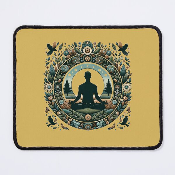 Item preview, Tranquil Meditation: A Mindfulness and Nature-Inspired designed and sold by ChromaticBlend.