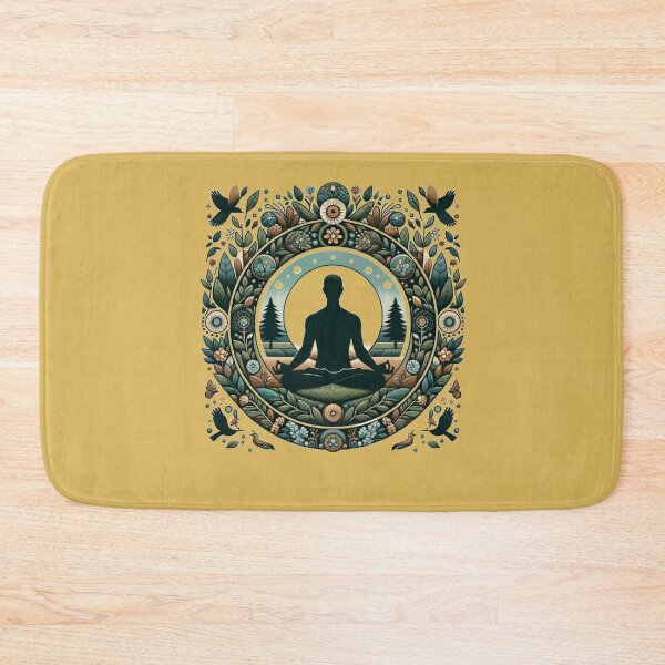 Item preview, Tranquil Meditation: A Mindfulness and Nature-Inspired designed and sold by ChromaticBlend.