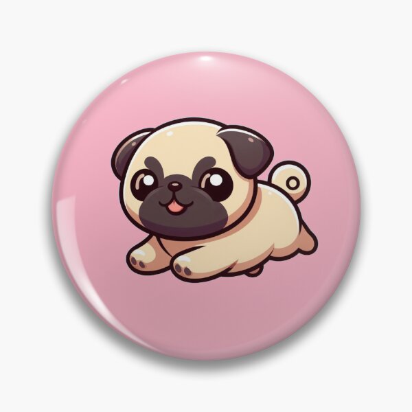 Item preview, Pug Cartoon designed and sold by Kat-su.