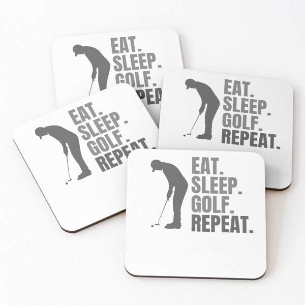 Item preview, Eat Sleep Golf Repeat designed and sold by Creativedsigna.