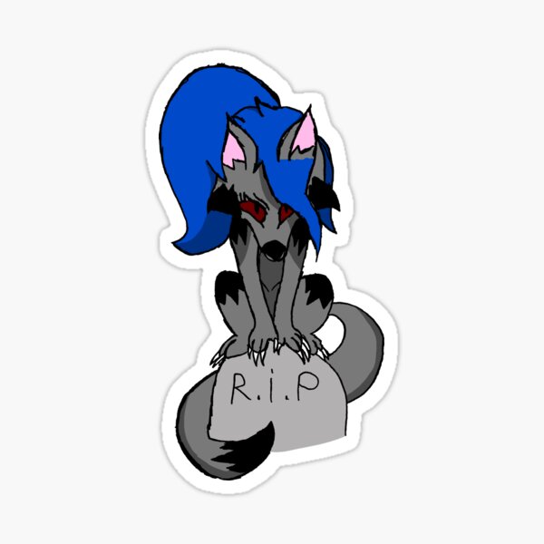 Wolfgirl Stickers for Sale
