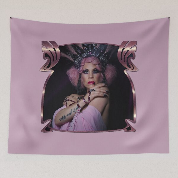 Item preview, Burlesque dancer Xarah - Pink Pixie designed and sold by Xarah.