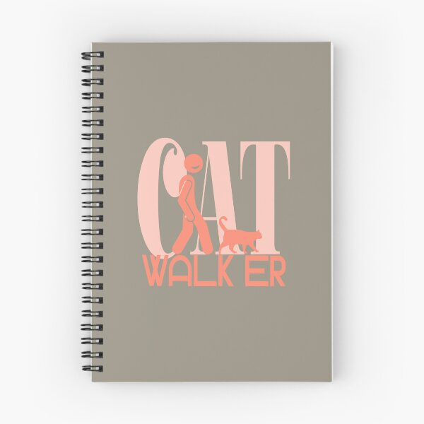 Item preview, Cat walk. Man walking cat. Cat owner walk with cat. designed and sold by VieBelieve.