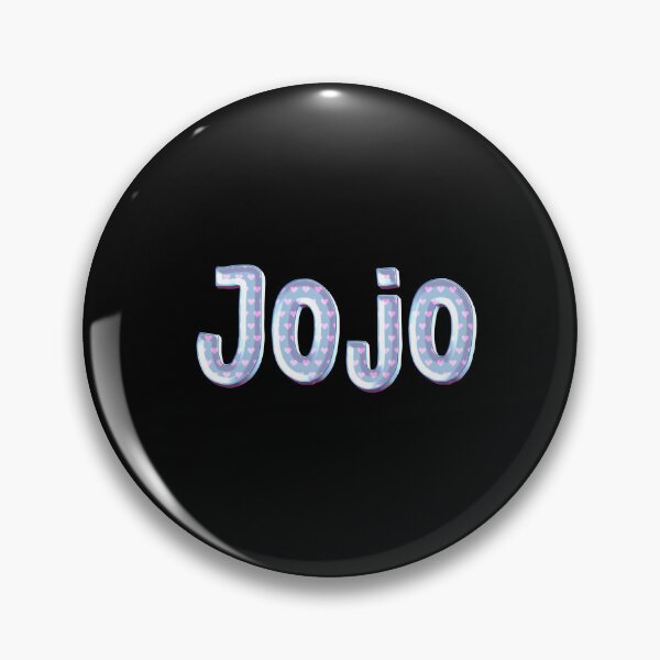Item preview, Blue Love Jojo Name Label (Black) designed and sold by NormadWorld.