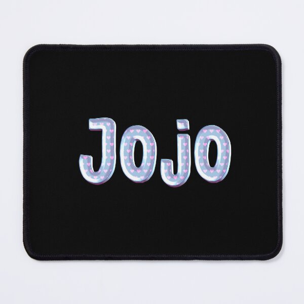 Item preview, Blue Love Jojo Name Label (Black) designed and sold by NormadWorld.