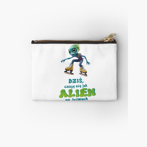 Item preview, Alien na łyżwach designed and sold by FRUU-design.