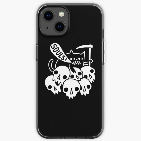 Cat Got Your Soul? iPhone Soft Case