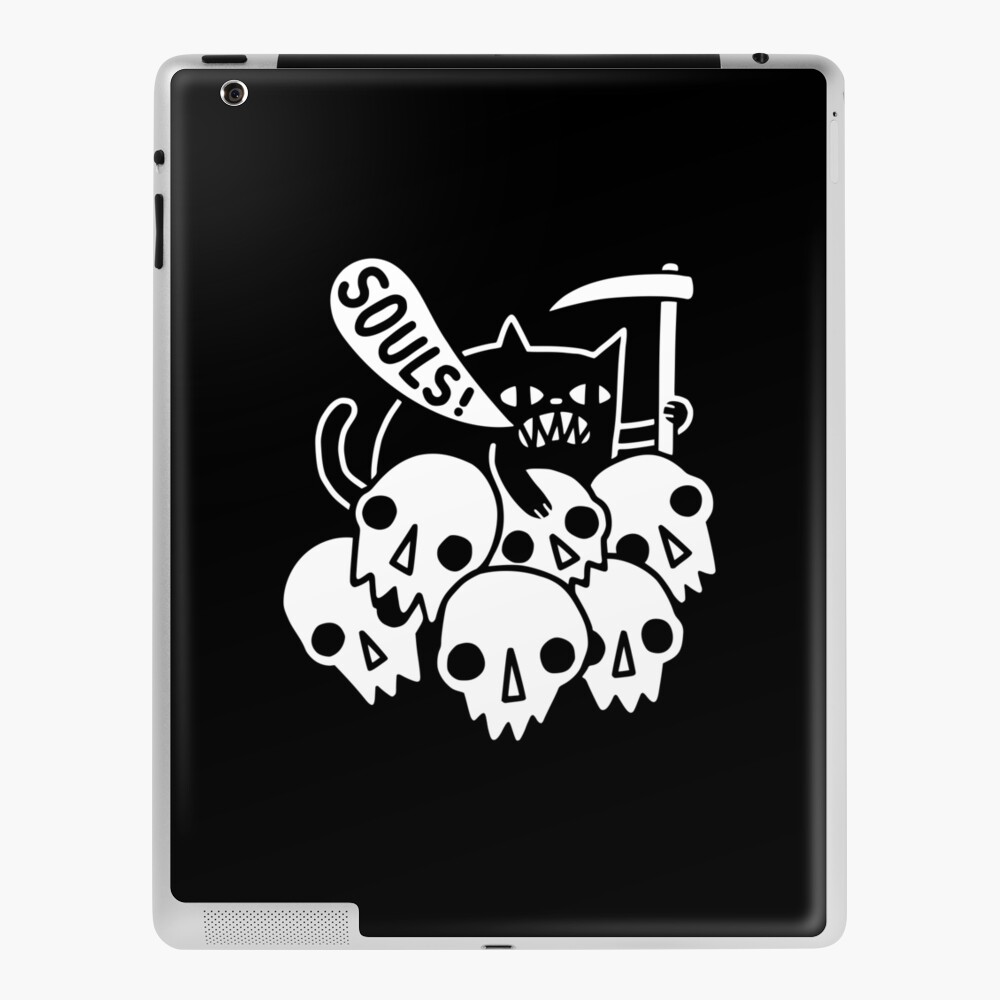 Cat Got Your Soul? iPad Case & Skin