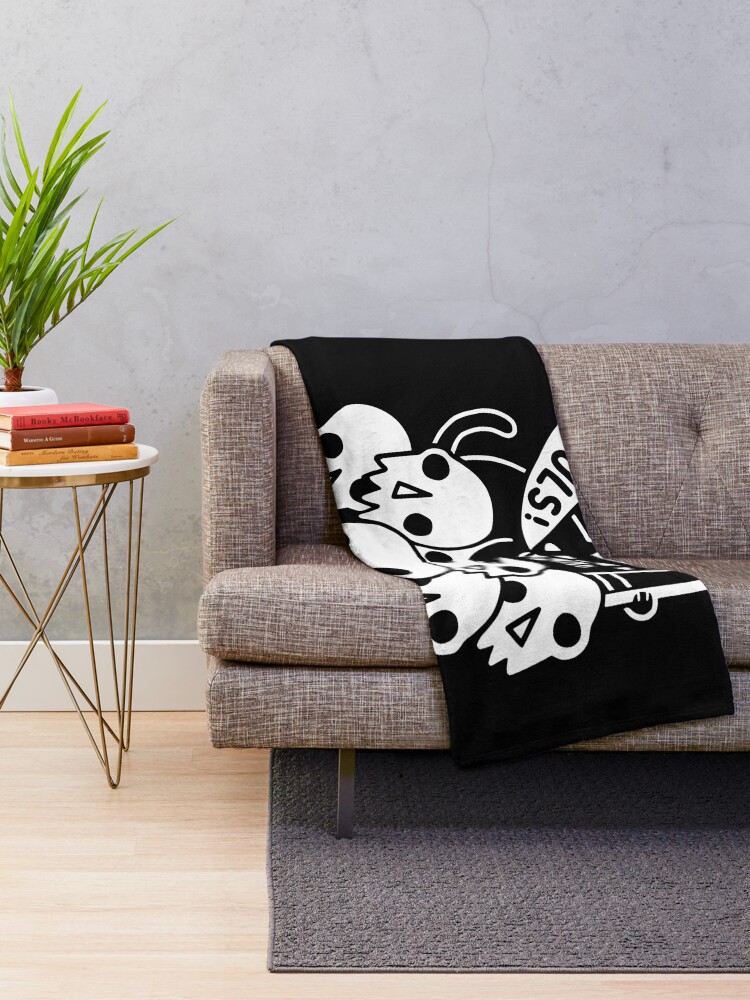 Alternate view of Cat Got Your Soul? Throw Blanket