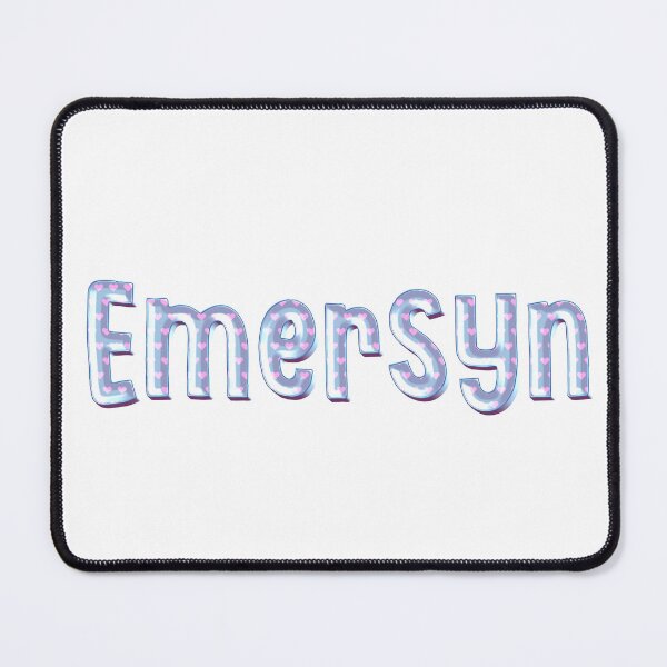 Item preview, Blue Love Emersyn Name Label designed and sold by NormadWorld.