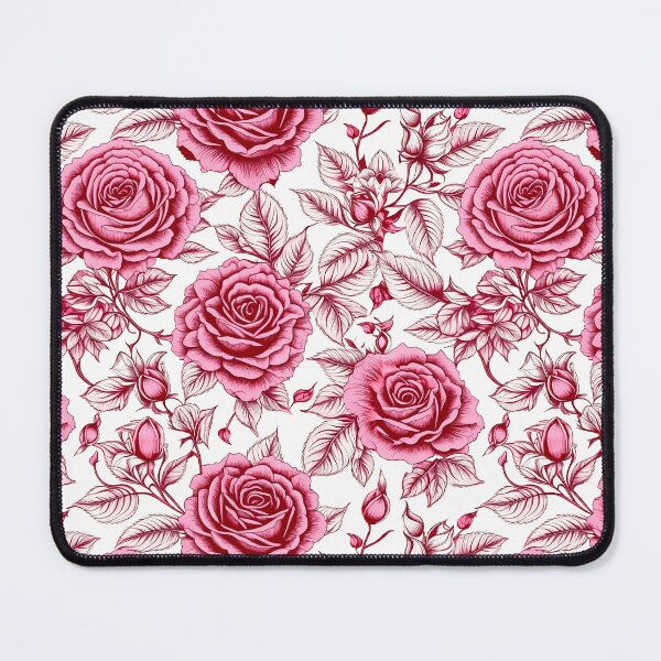 Item preview, [AI Art] Huge pink roses floral pattern designed and sold by Sissle.