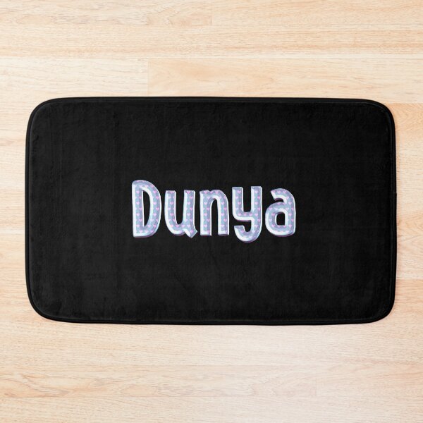Item preview, Blue Love Dunya Name Label (Black) designed and sold by NormadWorld.