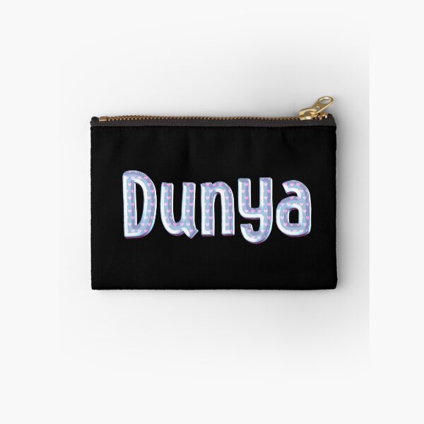 Item preview, Blue Love Dunya Name Label (Black) designed and sold by NormadWorld.
