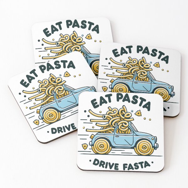 Item preview, Eat Pasta Drive Fasta designed and sold by MushroomHut.