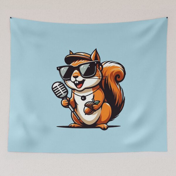 Item preview, Sassy Squirrel designed and sold by HeadTurningArt.