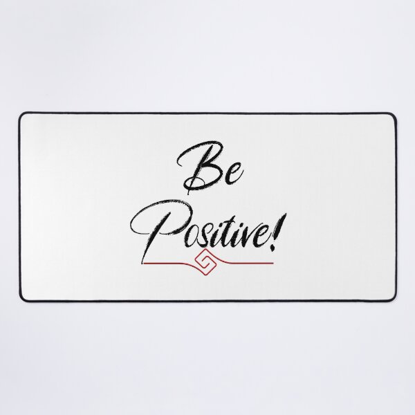 Item preview, “ Be positive “ design for shirts and home decor, t-shirt for men and women. designed and sold by Nokart.