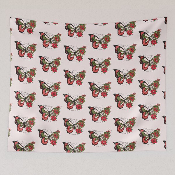 Item preview, December Butterfly designed and sold by NettiesWallArt.