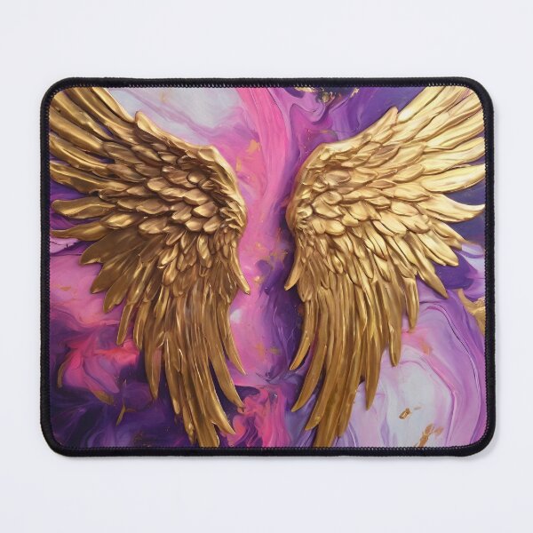 Item preview, Golden Angel Wings and Divine Energy for Spiritual Awakening and Well-Being designed and sold by GlowtalkDesign.
