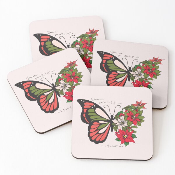 Item preview, December Butterfly designed and sold by NettiesWallArt.