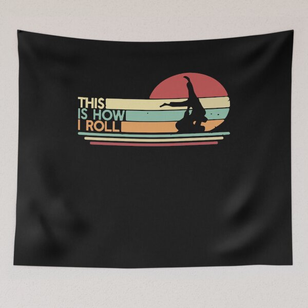 Item preview, Vintage Retro Jiu Jitsu It's How I Roll designed and sold by Pitchou07.
