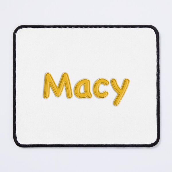 Item preview, Golden Balloon Foil Macy Name Label designed and sold by NormadWorld.