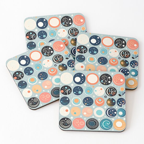 Item preview, Colorful cosmic planets designed and sold by yumi86.