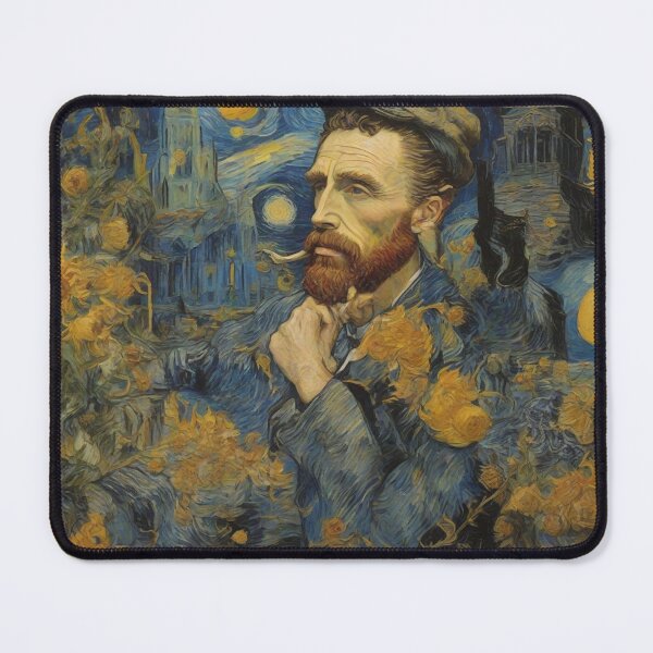 Item preview, Van Gogh Style with Cohen's Lyrics designed and sold by Sadia Jannat.