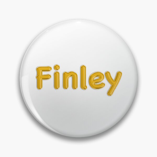 Artikelvorschau, Goldenes Ballonfolien-Finley-Namensschild entworfen und verkauft von NormadWorld.