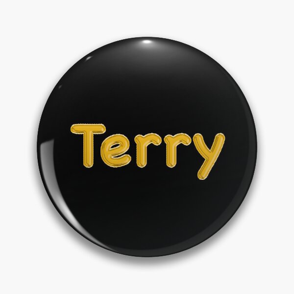 Item preview, Golden Balloon Foil Terry Name Label - (Black) designed and sold by NormadWorld.
