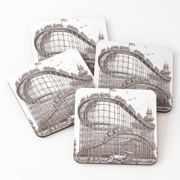 Item preview, Rollercoaster Funny Tycoon designed and sold by vectcd.
