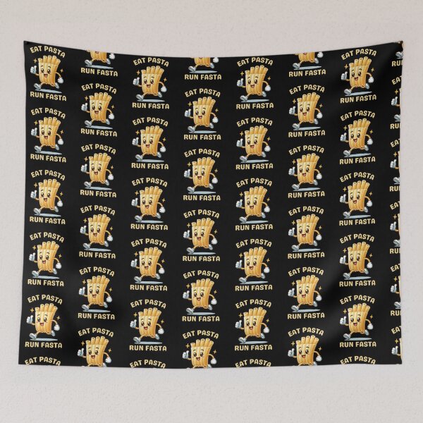 Item preview, Eat Pasta Run Fasta designed and sold by dooddles.