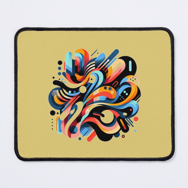 Item preview, Rhythmic Abstraction: Bold and Colorful ideal wellness designed and sold by ChromaticBlend.