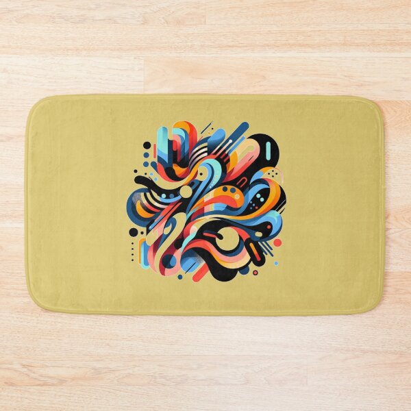 Item preview, Rhythmic Abstraction: Bold and Colorful ideal wellness designed and sold by ChromaticBlend.