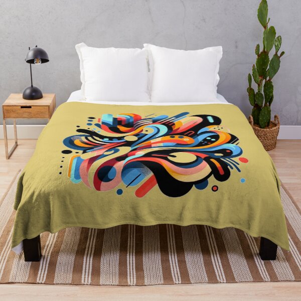 Item preview, Rhythmic Abstraction: Bold and Colorful  ideal wellness designed and sold by ChromaticBlend.