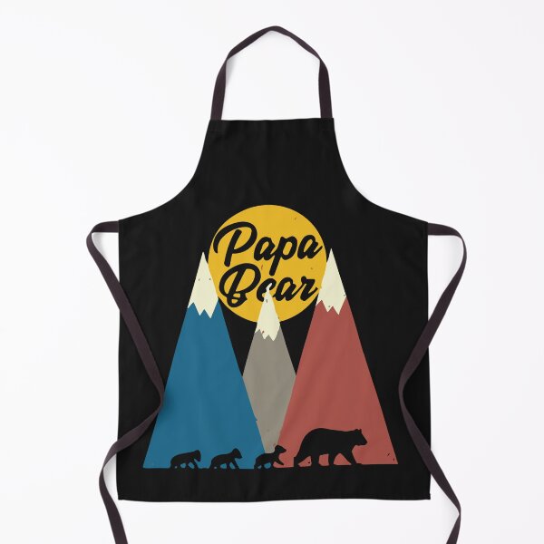Item preview, Papa Bear T Shirt with Three Cute Bear Cubs designed and sold by Pitchou07.