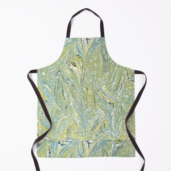 Item preview, Color paint ebru with waves designed and sold by bozarslan.