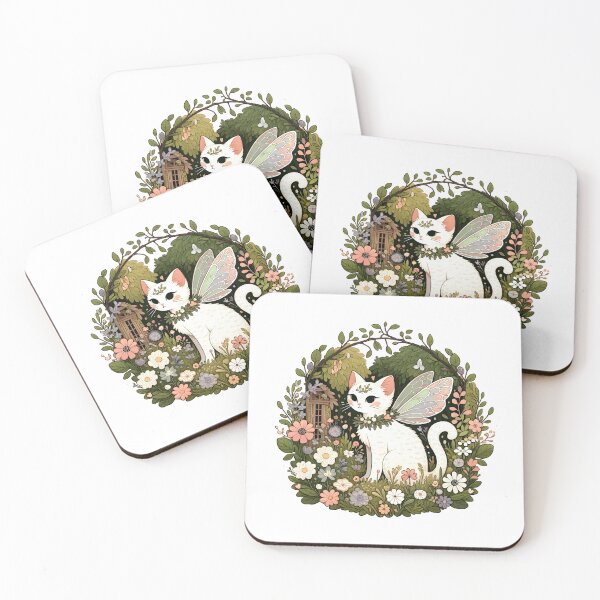 Item preview, Aesthetic Fairy Cat Cottagecore designed and sold by Truck Stop One.
