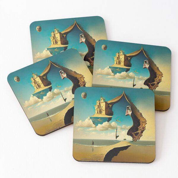 Item preview, [AI Art] Distant escape, inspired by the works of a surrealist master designed and sold by Sissle.