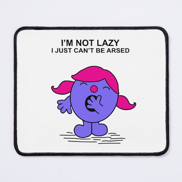 Item preview, I'm not lazy I just can't be arsed designed and sold by Scat the cat.