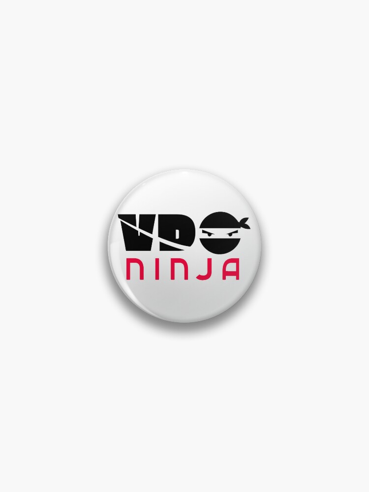Thumbnail 1 of 3, Pin, VDO.Ninja - Zero Commission designed and sold by steveseguin.