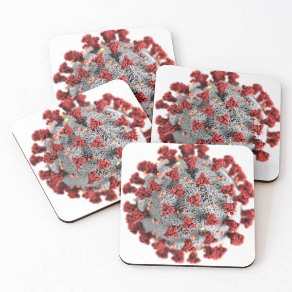 Item preview, STK701483H-3D ultrastructure of the coronavirus. designed and sold by StocktrekImages.