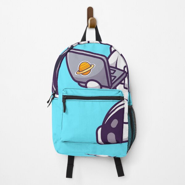 Item preview, Astronaut on laptop cartoon designed and sold by jortkesi.