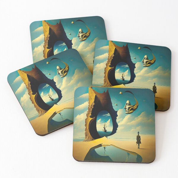 Item preview, [AI Art] Distant escape, inspired by the works of a surrealist master designed and sold by Sissle.