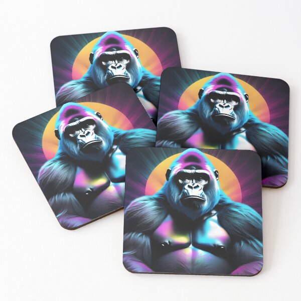 Item preview, gorilla smart designed and sold by DigiArtFusion.
