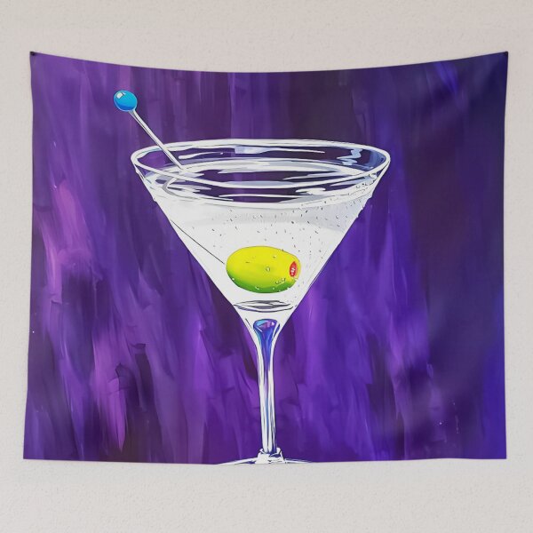 Item preview, Purple Wine Martini designed and sold by MoniqShopArt.