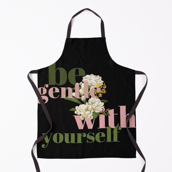 Item preview, Be gentle | floral typography designed and sold by SaltandSoot.
