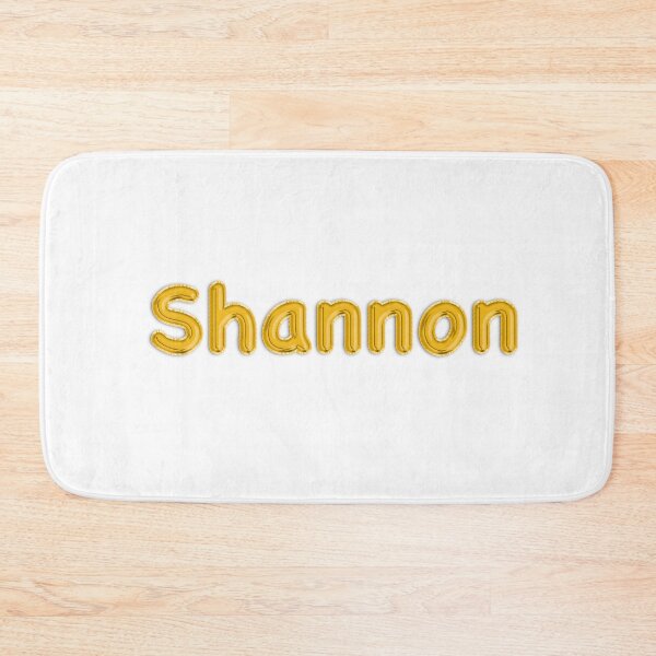 Item preview, Golden Balloon Shannon Name Label designed and sold by NormadWorld.