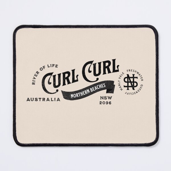 Item preview, Curly Curl Curl - Northern Beaches designed and sold by Corinne Alexa Jackson.