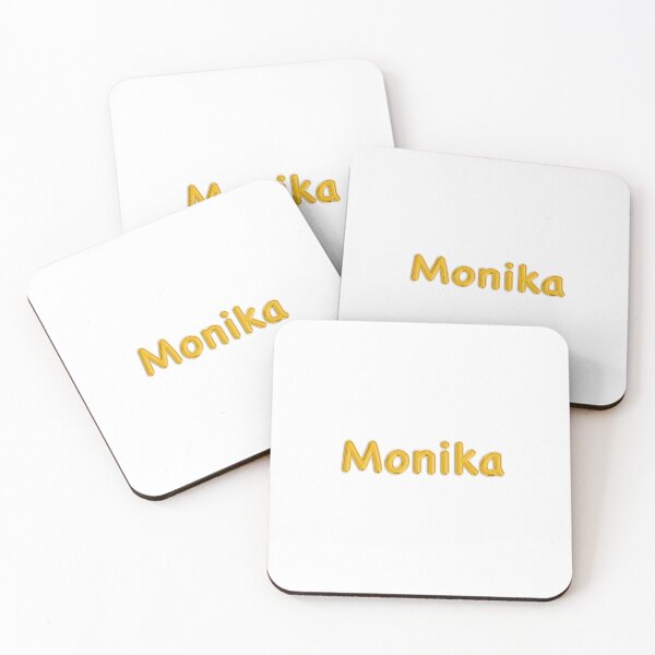 Item preview, Golden Balloon Monika Name Label  designed and sold by NormadWorld.