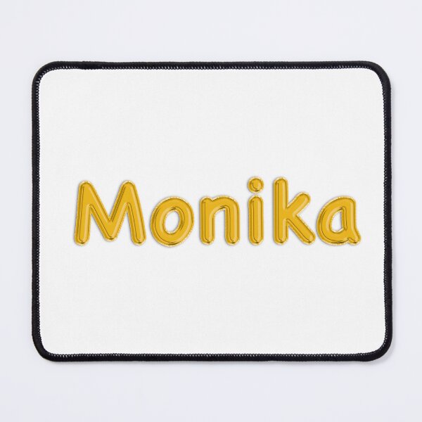 Item preview, Golden Balloon Monika Name Label designed and sold by NormadWorld.